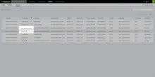 Perfecto assets and setup cradle status screenshot.