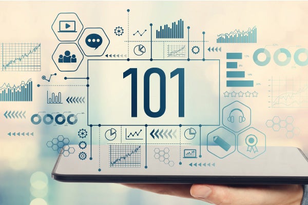 A visualization of the basics of mobile testing, including analytics.