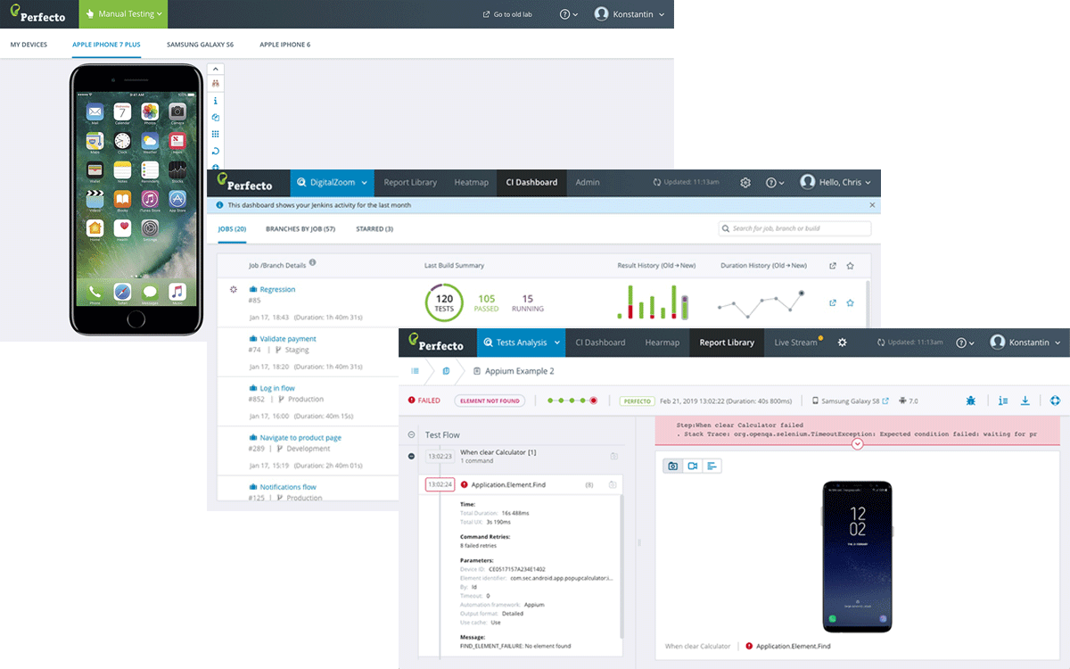 Mobile App Test Automation Perfecto